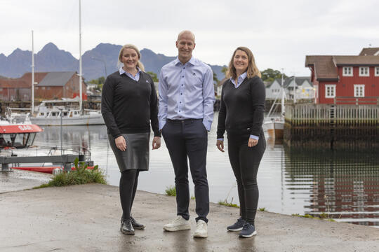 Juridisk avdeling i NESO. Fra venstre: Anette Glad, Sondre Loftheim Valaker og Hanne Syrstad. 