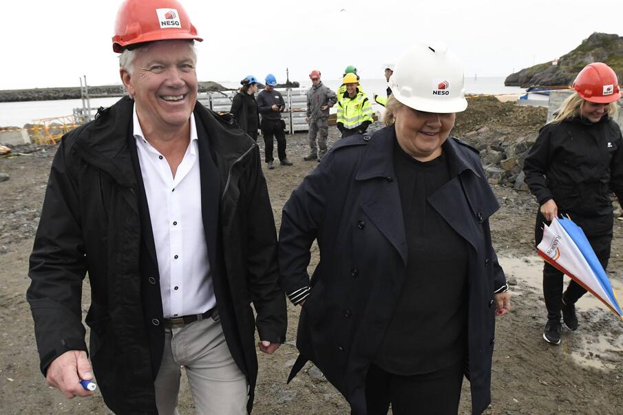 Besøk av statsminister Erna Solberg, 2018. Besøk av statsminister Erna Solberg, 2018.