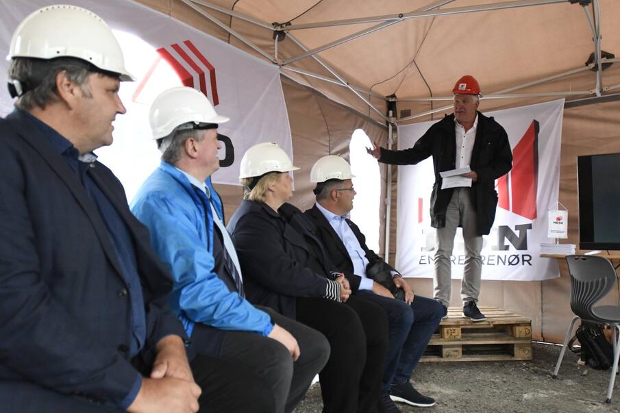 Besøk av statsminister Erna Solberg, 2018. Besøk av statsminister Erna Solberg, 2018.