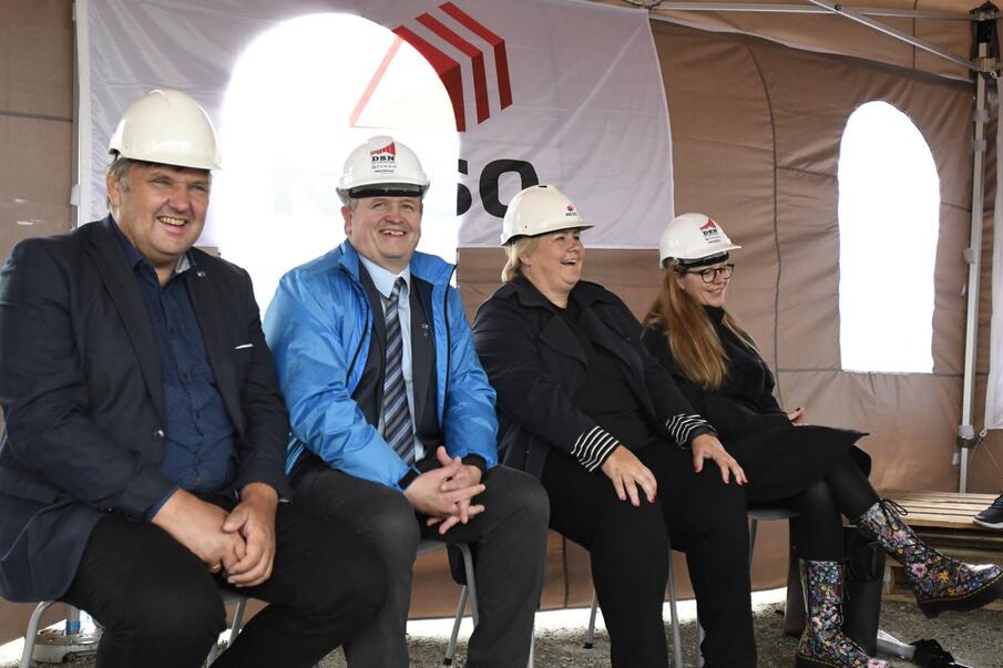 Besøk av statsminister Erna Solberg, 2018. Besøk av statsminister Erna Solberg, 2018.