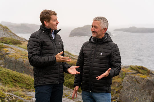 Remi Hanssen og Børre Henningsen