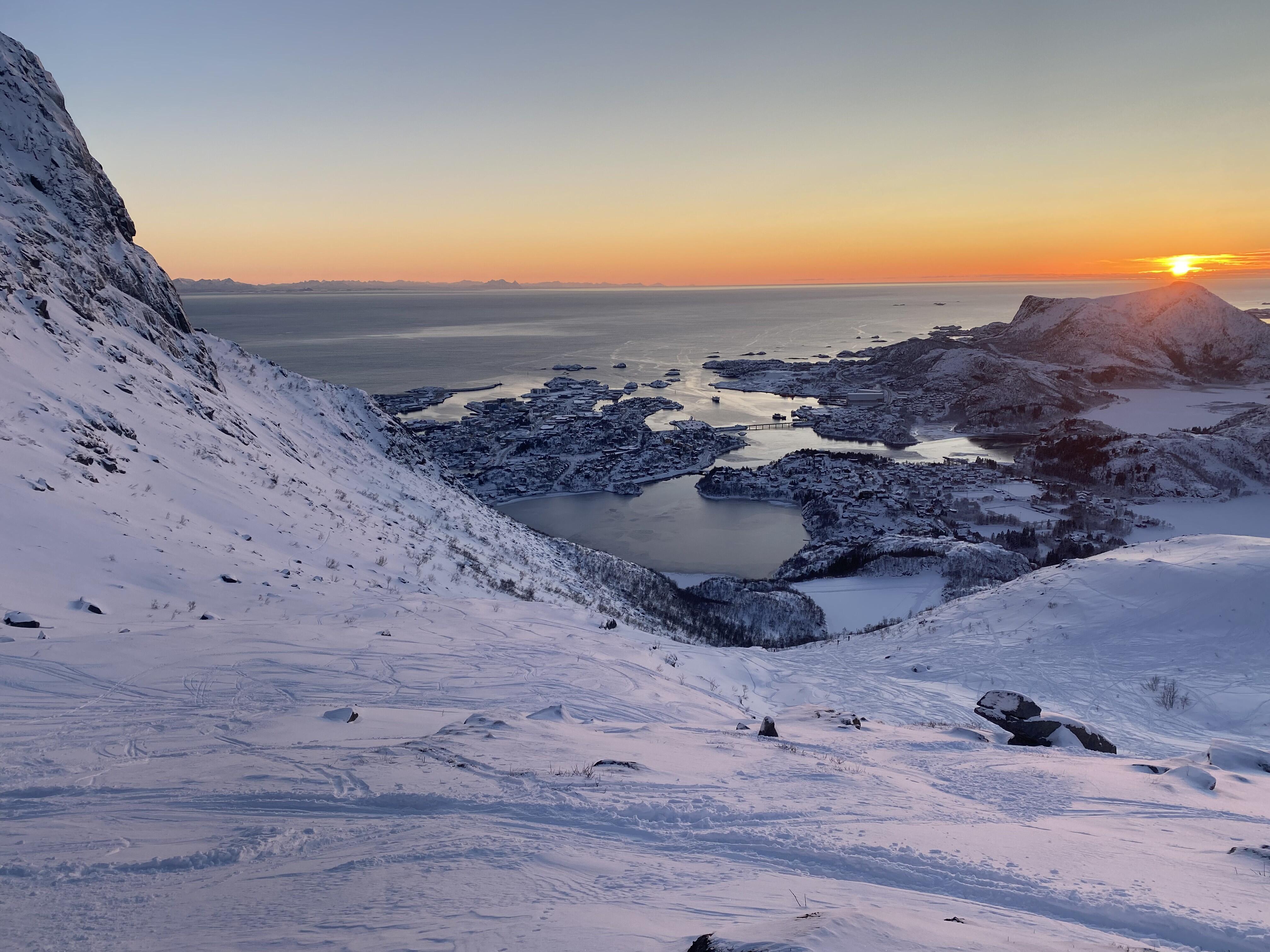 Fjell i Lofoten. 
