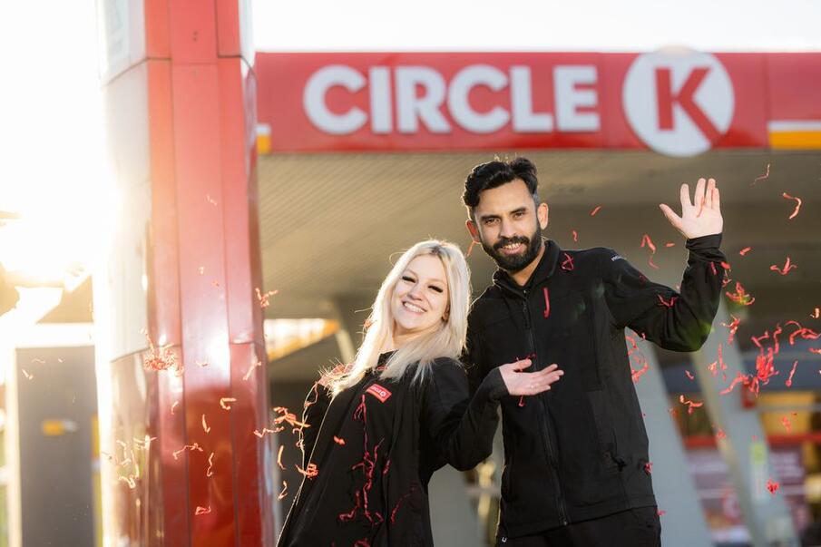 Circle-K illustrasjon Circle-K illustrasjon
