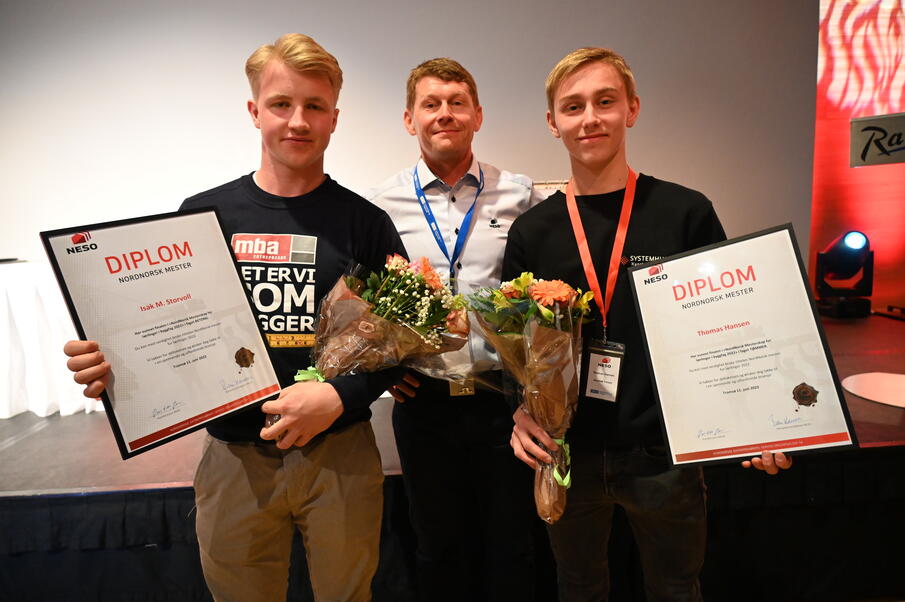 NNM for Lærlinger i 2022. Vinnere var Thomas Hansen (Kanstad Trelast) og Isak M. Storvoll (MBA Entreprenør). NNM for Lærlinger i 2022. Vinnere var Thomas Hansen (Kanstad Trelast) og Isak M. Storvoll (MBA Entreprenør).