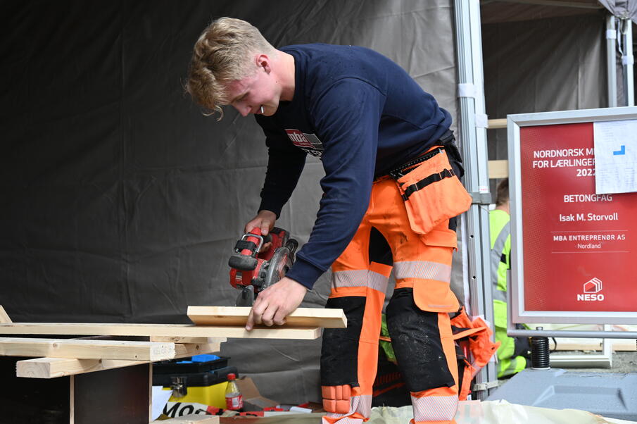 NNM for Lærlinger i 2022. Vinnere var Thomas Hansen (Kanstad Trelast) og Isak M. Storvoll (MBA Entreprenør). NNM for Lærlinger i 2022. Vinnere var Thomas Hansen (Kanstad Trelast) og Isak M. Storvoll (MBA Entreprenør).