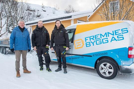  Ruben Jensen, Timmy Dahl Fremnes og Aleksander Fremnes