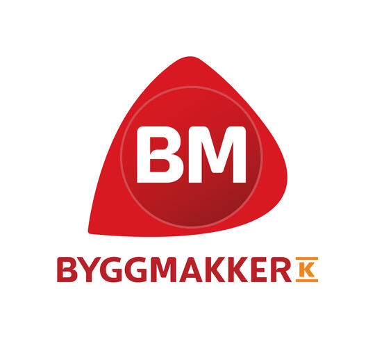 Byggmakker ny logo